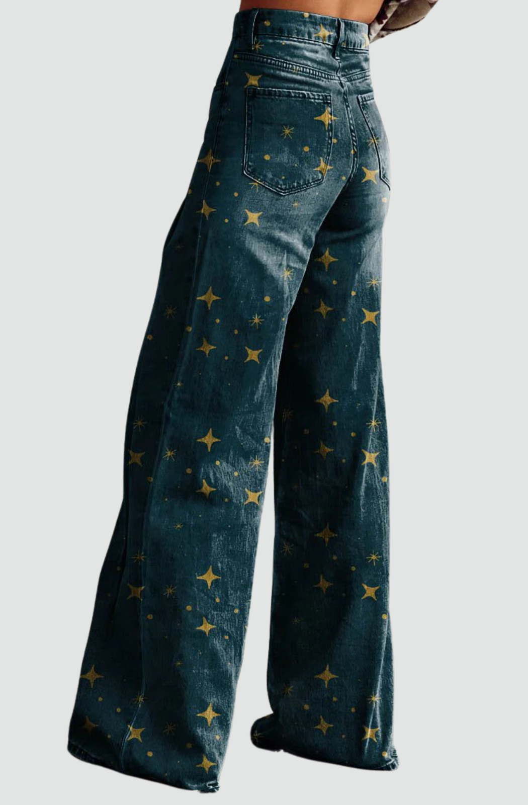 Celeste™ - Boho Vintage Wide-Leg Pants