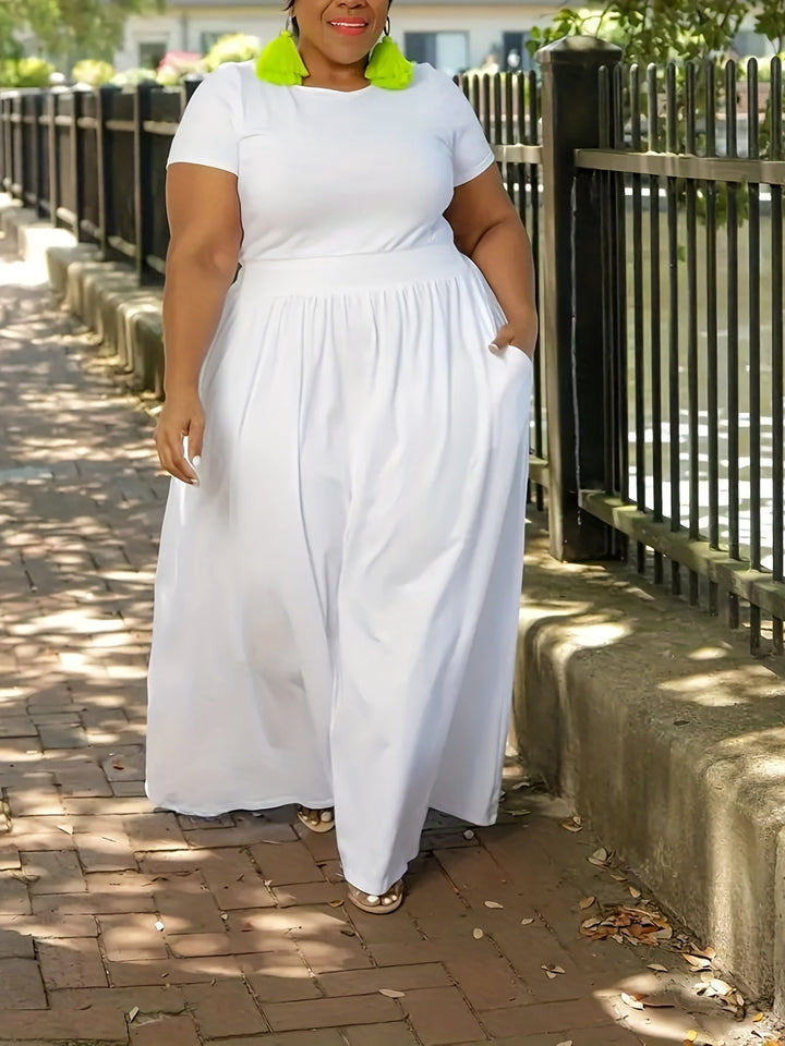 Kristina™ - Plus Size Basic Dress