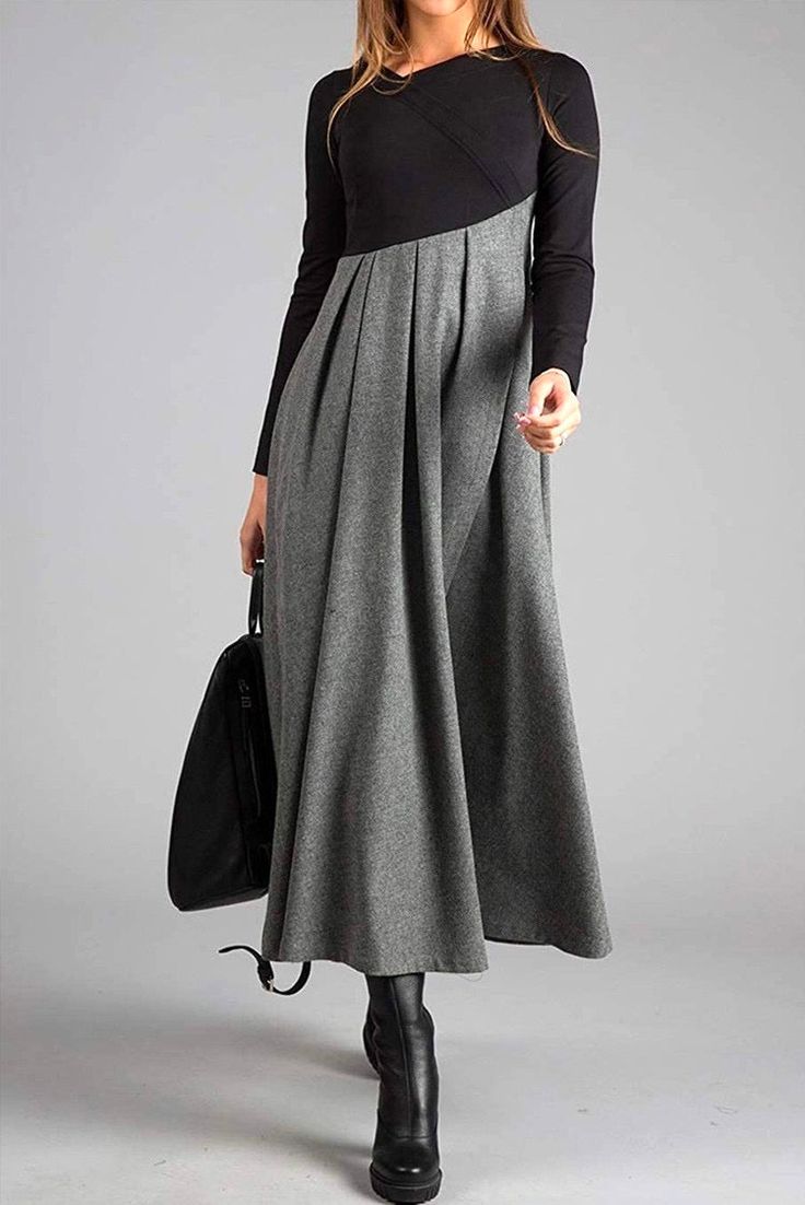 Serena™ - Long Sleeve Maxi Dress