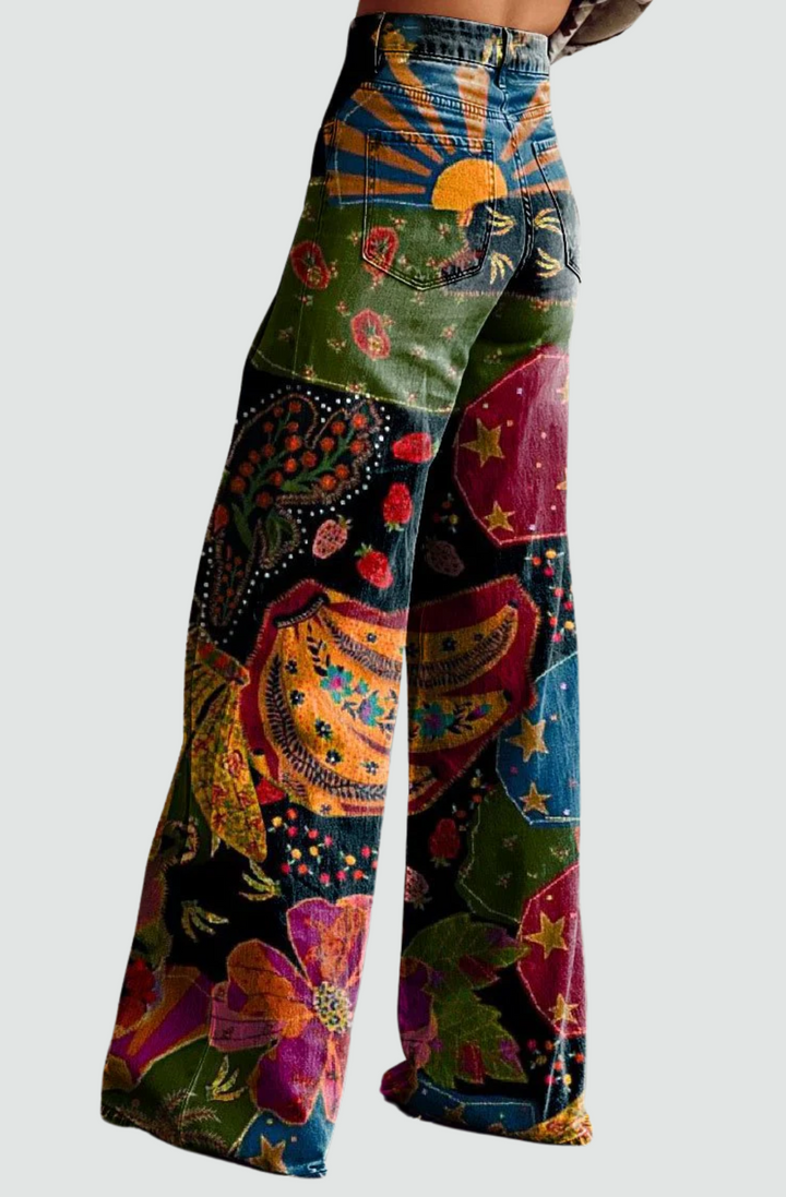 Siena™ - Boho Vintage Wide-Leg Pants