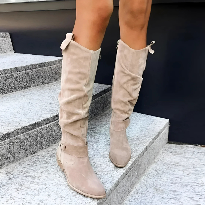 Madeleine™ - Knee-High Suede Boots