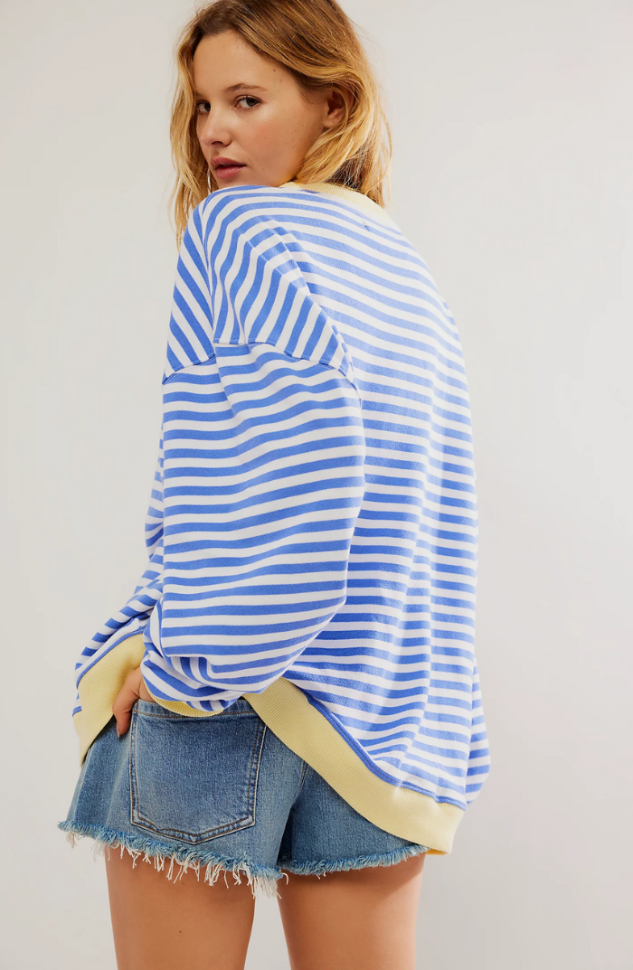 Manyana™ | Oversized Pullover mit Streifen