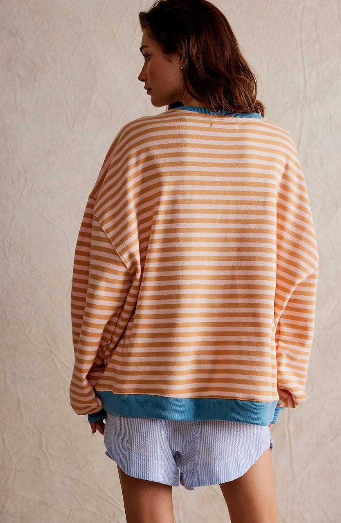 Manyana™ | Oversized Pullover mit Streifen