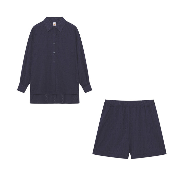 Lowen™ - Chic Breezy Shirt & Shorts Set