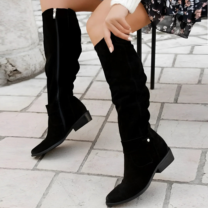 Madeleine™ - Knee-High Suede Boots