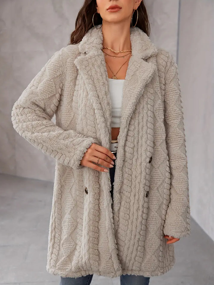 Seraphina™ - Textured Winter Coat