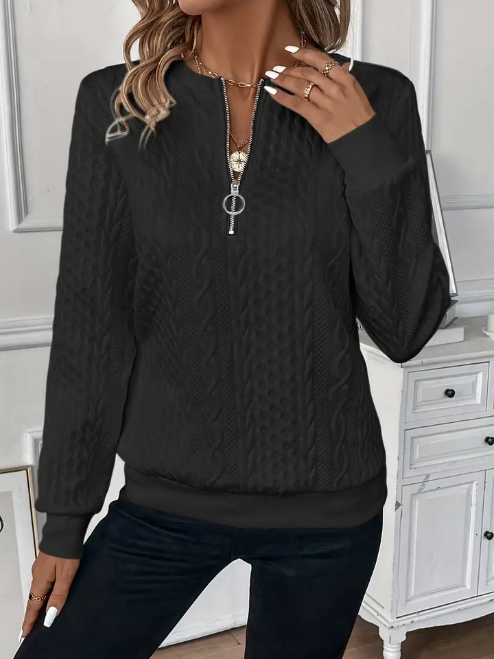 Irma™ | Der Elegante Zip-Pullover