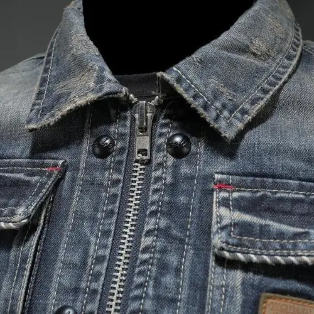 Johann™ | Die Piloten-Denimjacke