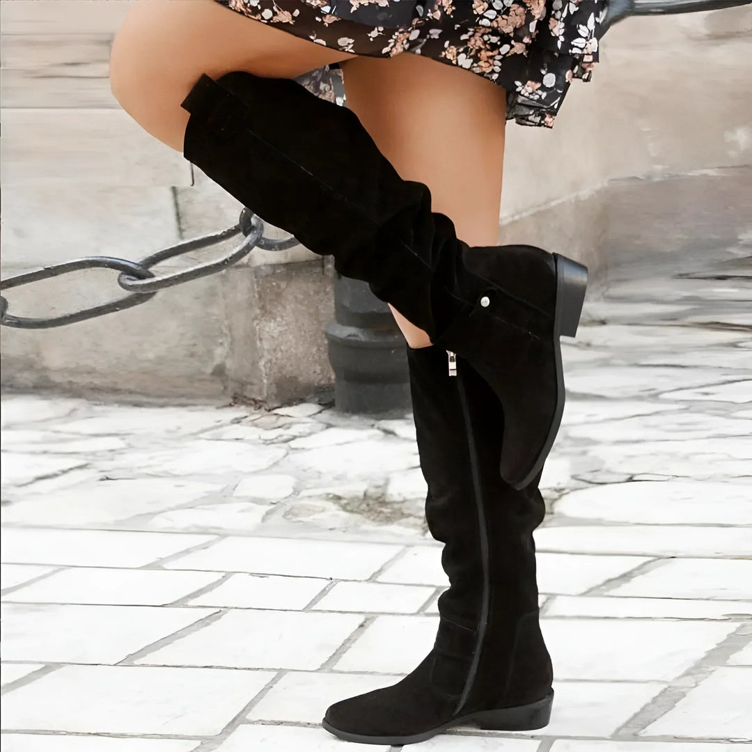 Madeleine™ - Knee-High Suede Boots