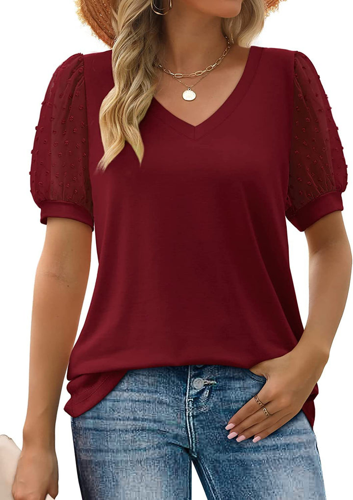 Grace™ - V-Neck Elegant Top