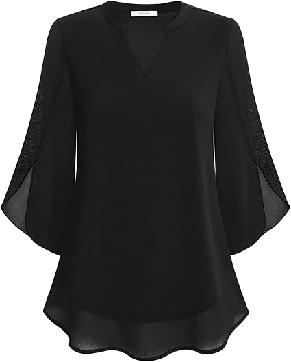 Amalyn™ - Luxe Layered Blouse