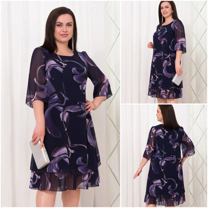 Harper™ - Plus Size Swirl Dress