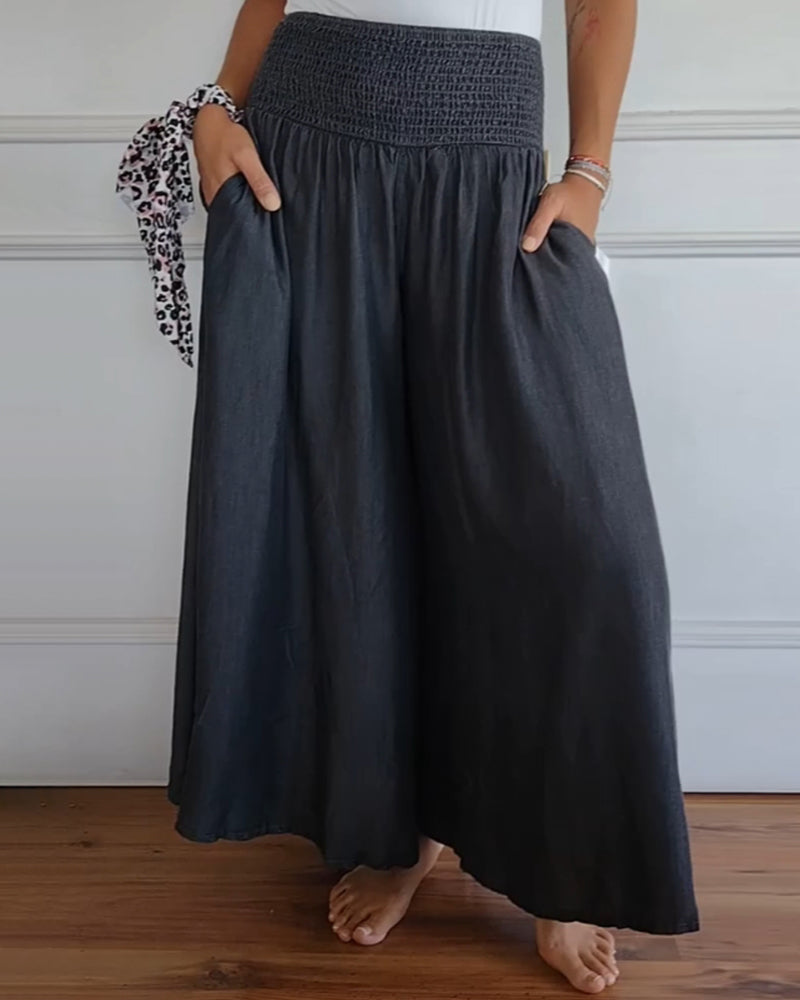 Mira™ - High-Waist Wide-Leg Pants