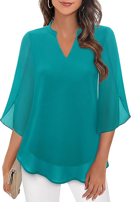 Amalyn™ - Luxe Layered Blouse