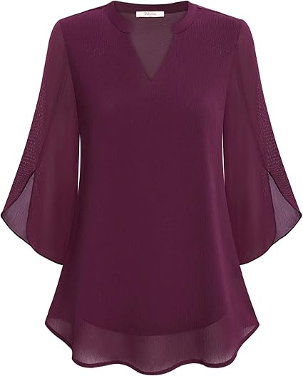 Amalyn™ - Luxe Layered Blouse