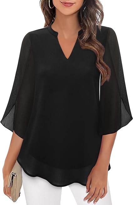 Amalyn™ - Luxe Layered Blouse