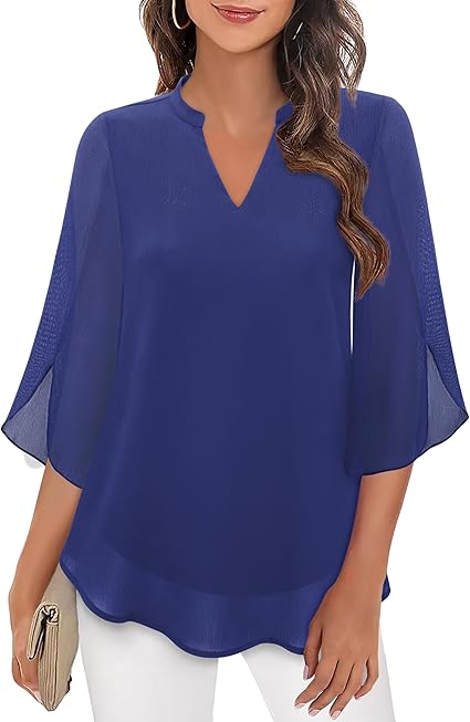 Amalyn™ - Luxe Layered Blouse