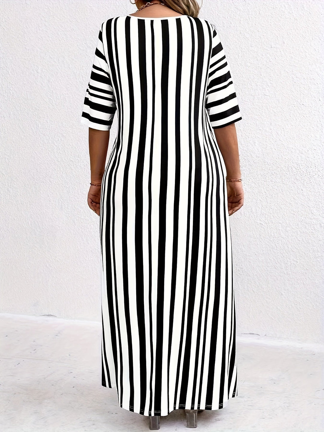 Tara™ - Plus Size Striped Dress