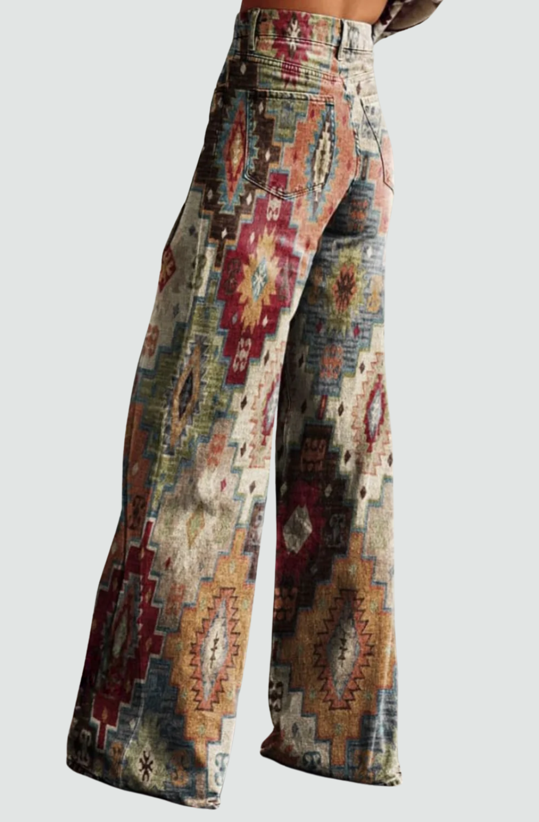 Francesca™ - Boho Vintage Wide-Leg Pants