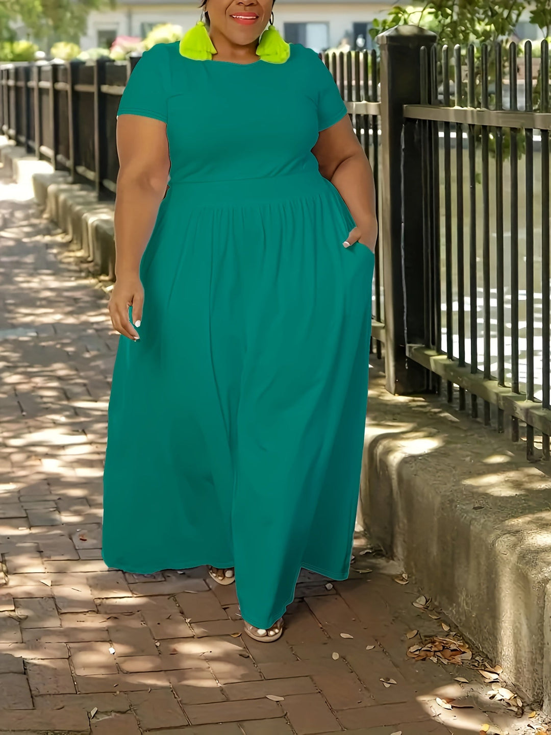 Kristina™ - Plus Size Basic Dress