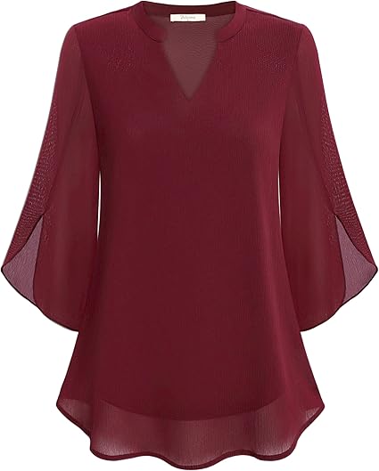 Amalyn™ - Luxe Layered Blouse