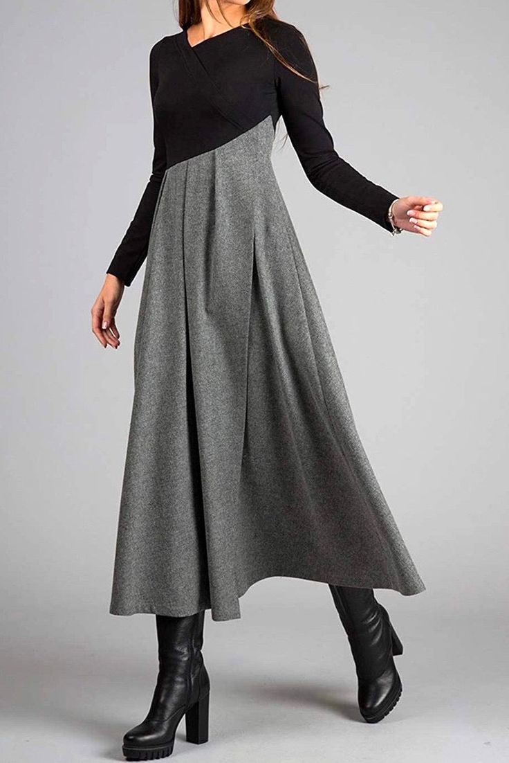 Serena™ - Long Sleeve Maxi Dress