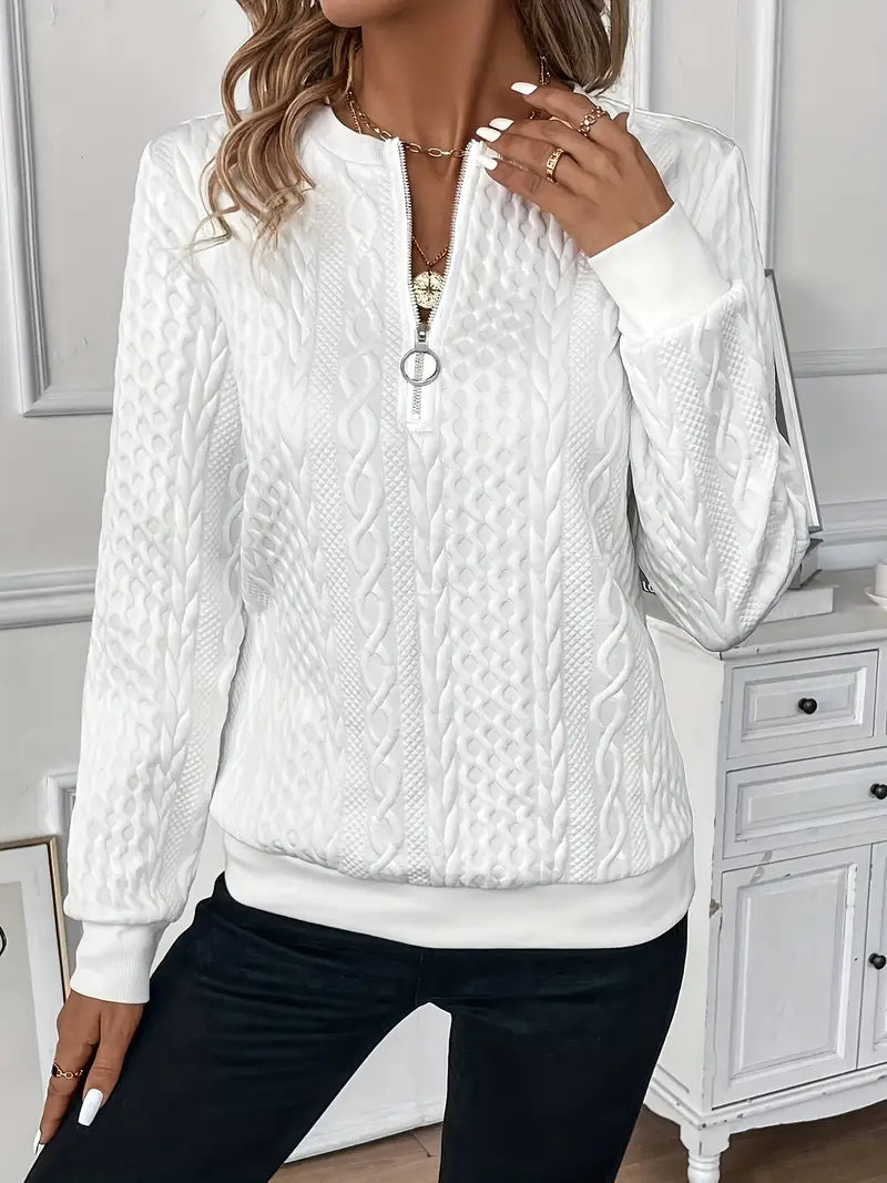 Irma™ | Der Elegante Zip-Pullover