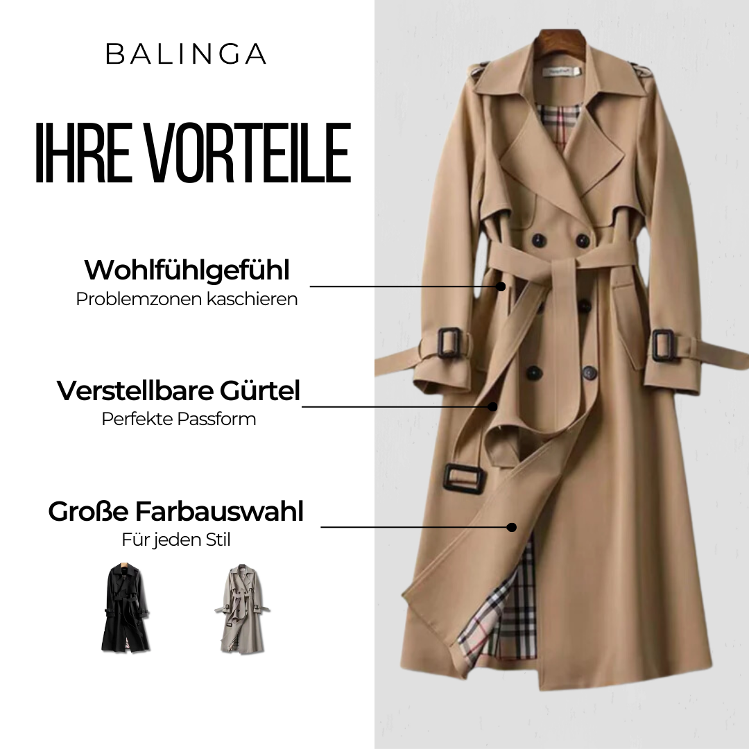 Emilia™ | Der Elegante Trenchcoat