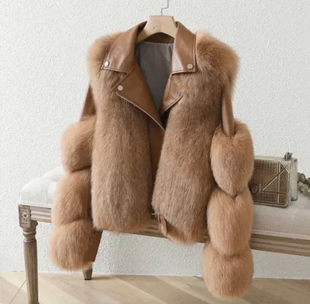 Heather™ - Luxury Faux Fur Jacket