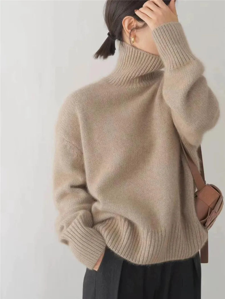 Elisa™ | Der Elegante Rollkragenpullover