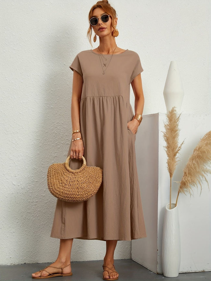 Ciara™ - Elegant Pleated Dress