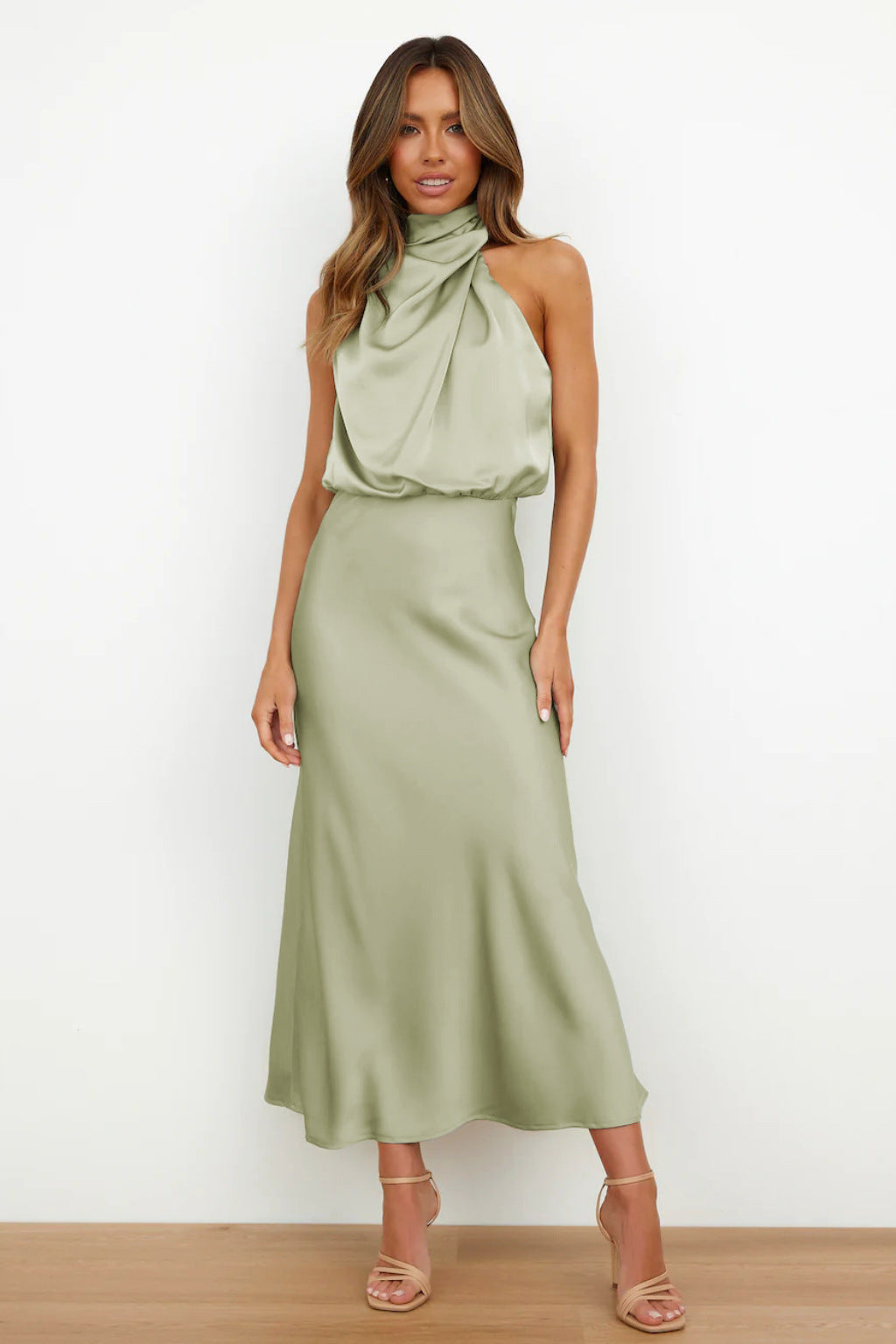 Madelyn™ - Elegant One-Shoulder Midi Dress