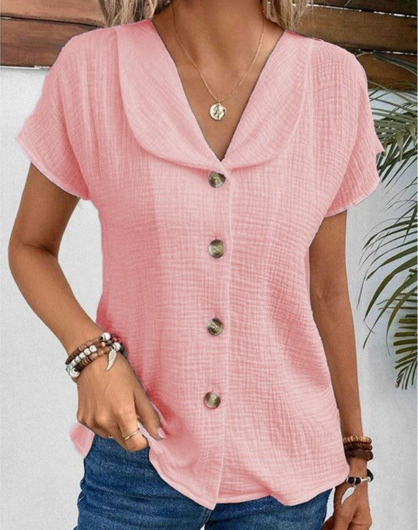 Jane™ - Cotton-Linen Blouse