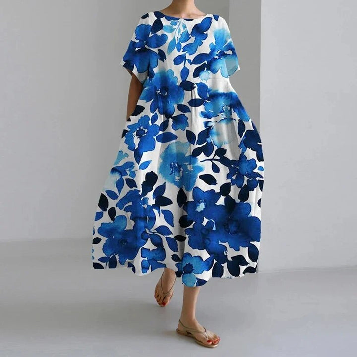 Noora™ - Plus Size Floral Dress