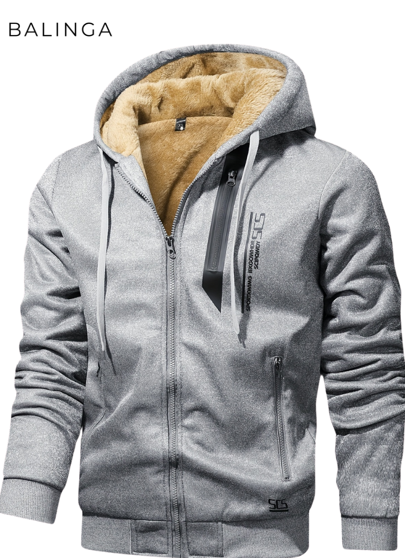 Nordic™ | Die Kuschelige Zip-Jacke Mit Kapuze