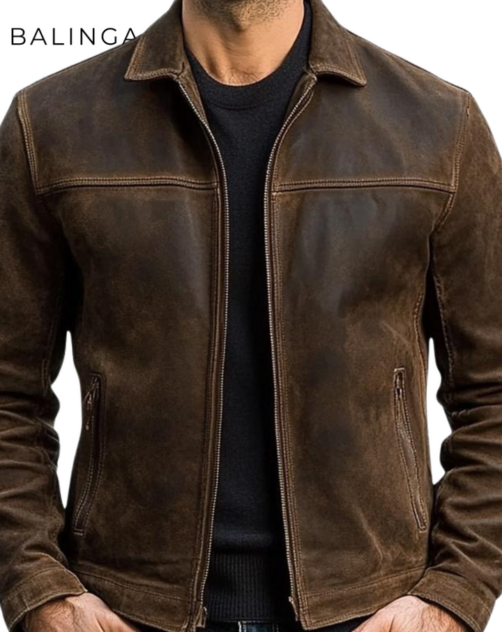Marco™ | Die Elegante Lederjacke
