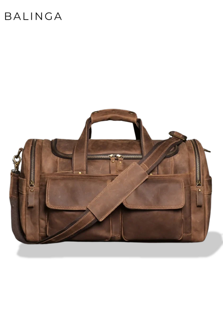 Alfie™ | Vintage Dufflebag Für Stillvolle Reisende