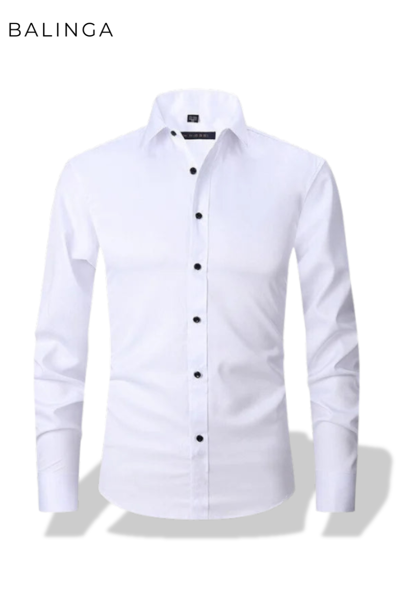 Lucas™ | Das Dehnbare Knitterfreie Hemd