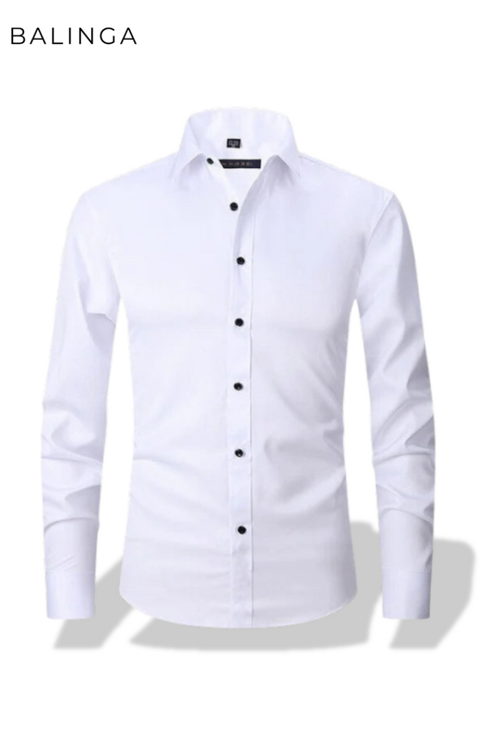 Lucas™ | Das Dehnbare Knitterfreie Hemd