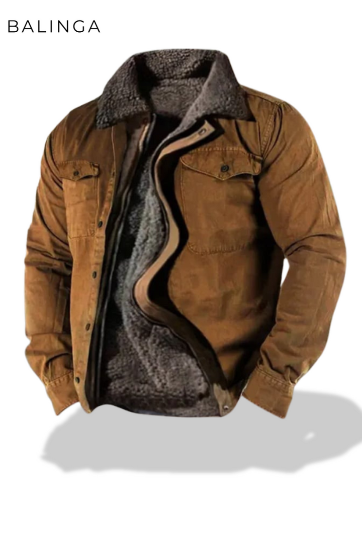 Tom™ | Klassische Western-Pilotenjacke