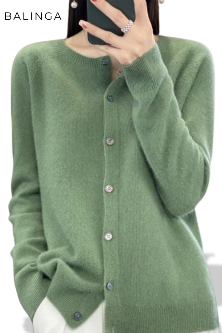 Adeline™ | Die Kuschelige Wollstrickjacke