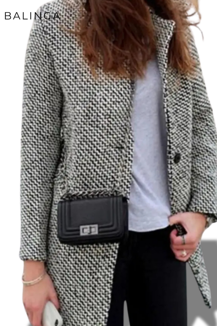 Vanessa™ | Die Elegante Midi-Langjacke