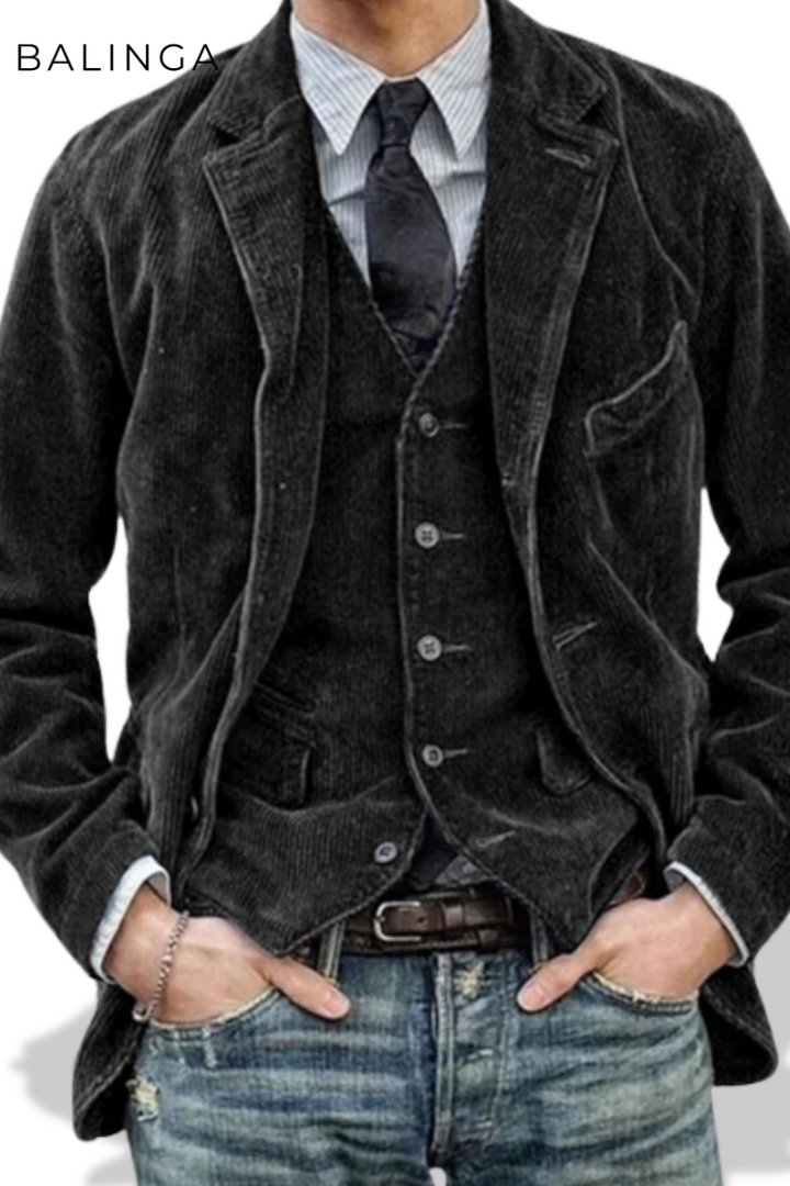 Adam™ | Vintage-Blazer und Weste