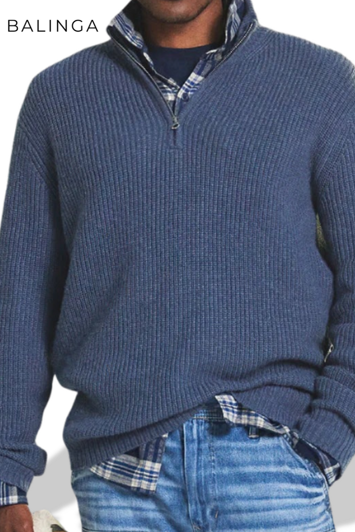 Louis™ | Der Stilvolle Zip-Pullover