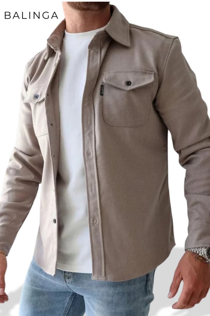 Thom™ | Hemdjacke mit Knopfleiste