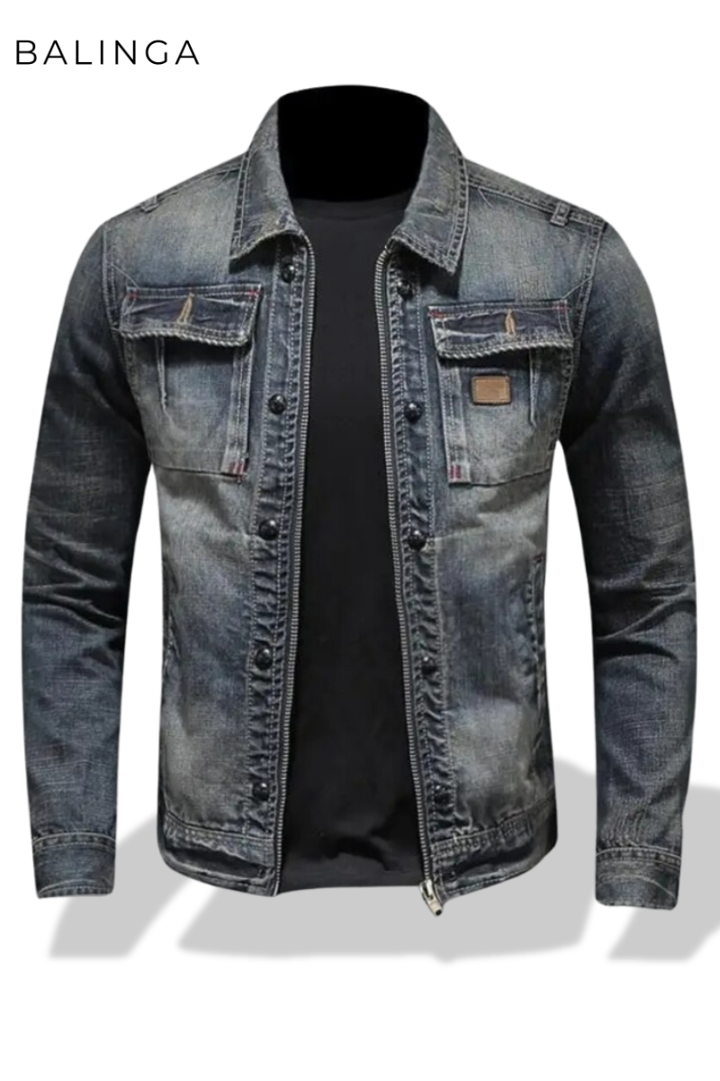 Johann™ | Die Piloten-Denimjacke