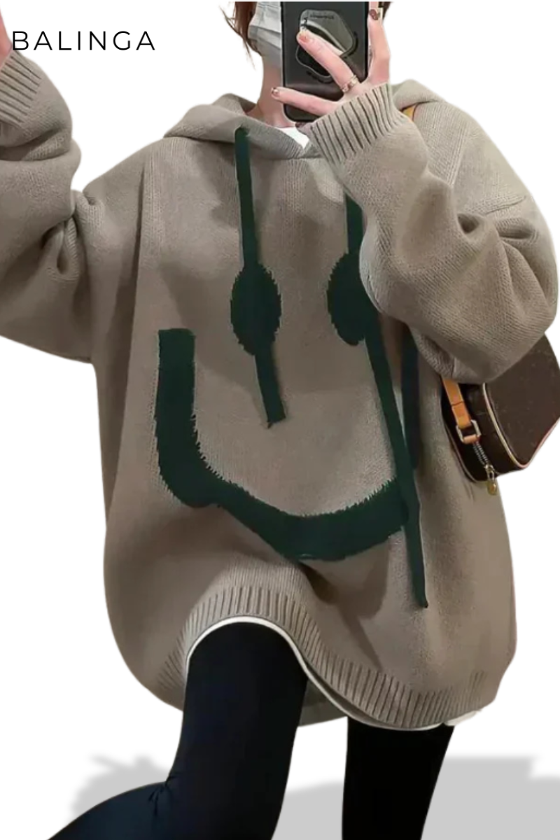 Smiley™ | Der Warme Hoodie mit Stil