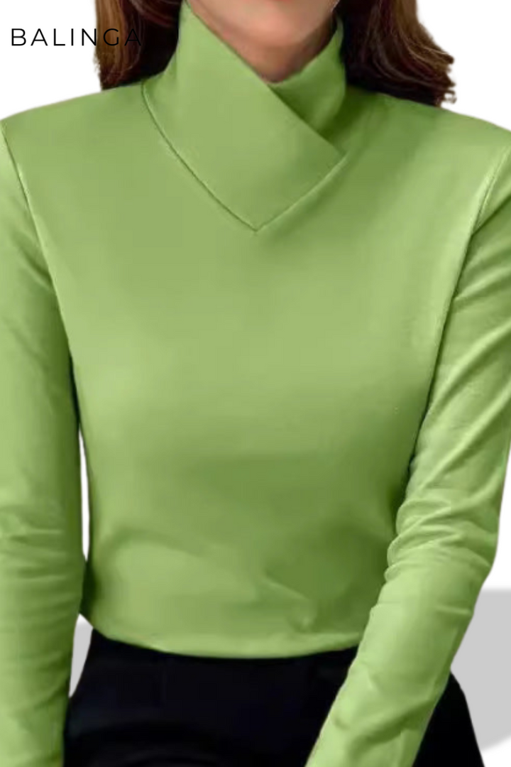 Stazia™ | Der Elegante Rollkragenpullover mit Hohem Kragen