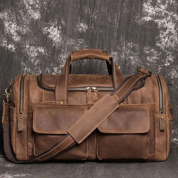 Alfie™ | Vintage Dufflebag Für Stillvolle Reisende