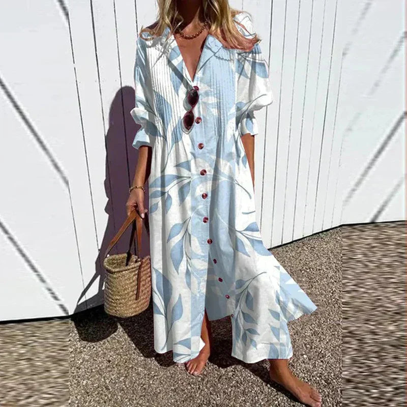 Evaneline™ - Luxe Boho Maxi Dress